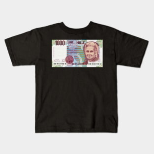 1000 lire Kids T-Shirt